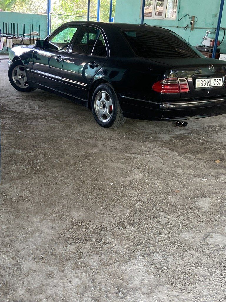 Mercedes E 200, 2.0 L, 2001 il, 570 000 km — Avtomobillər, Beyləqan (12)