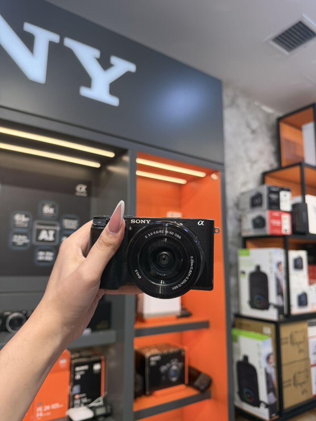 Sony Alpha a6300 güzgüsüz fotoaparat, 16-50 mm OSS obyektivlə birlikdə — Elektronika, Bakı (2)