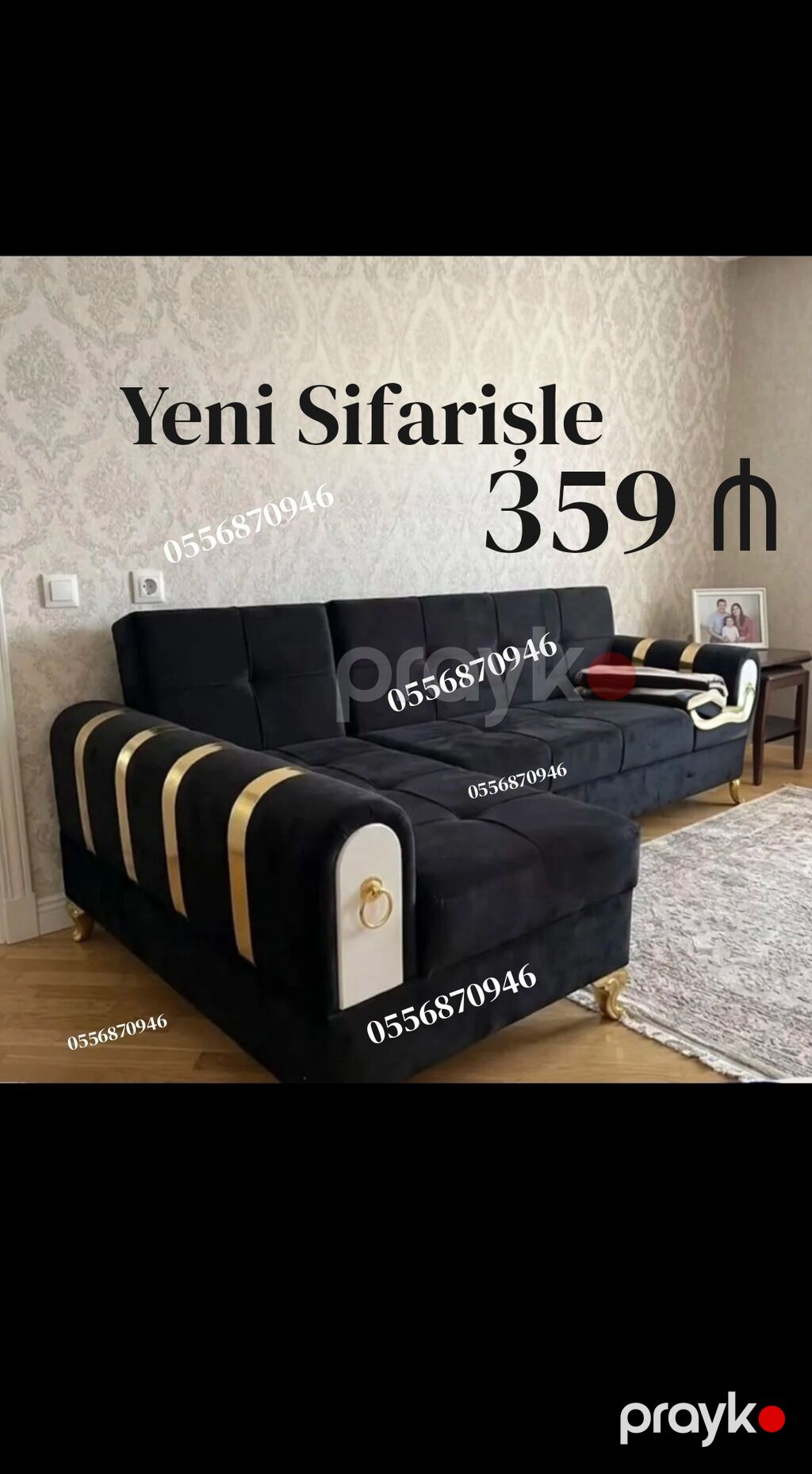 Künc divan, Yeni, Açılan, Bazalı, Parça, Şəhərdaxili pulsuz çatdırılma — Mebel, Bakı (5)