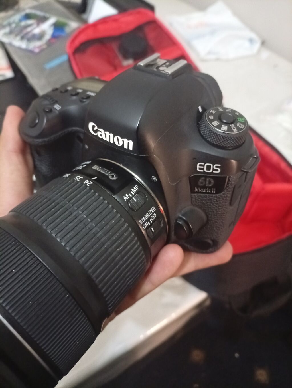 Canon EOS 6D Mark II fotoaparat dəsti - Tam kadr (Full Frame) DSLR — Elektronika, Şəmkir (2)