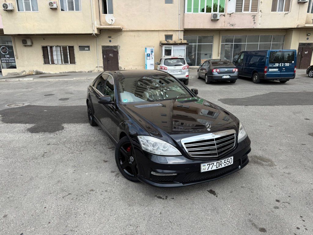 Mercedes S 350 4MATIC, 3.5 L, 2007 il, 252 000 km — Avtomobillər, Sumqayıt (8)