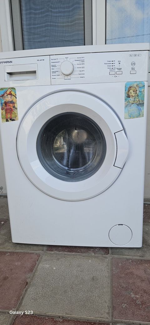 Öndən yükləməli paltaryuyan maşın Hoffmann VSL-6011W. 2 ilin maşınıdır — Digah