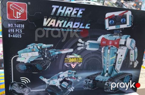 THREE-VARIABLE Technology Building Blocks – konstruktor dəsti - — Bakı