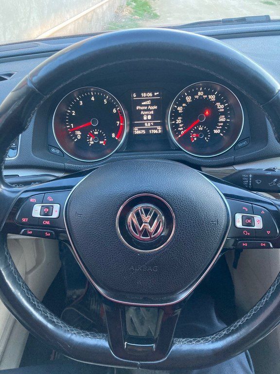 Volkswagen Passat, 1.8 L, 2016 il, 78 000 km — Avtomobillər, Bakı (7)
