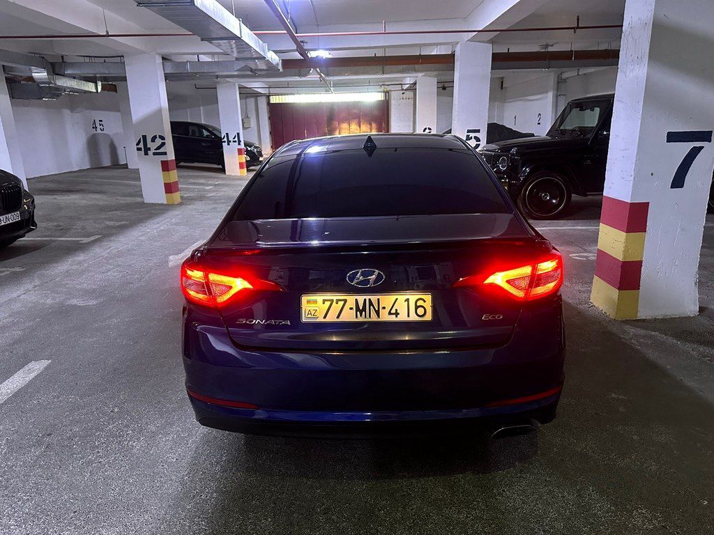 Hyundai Sonata, 1.6 L, 2014 il, 214 043 km — Avtomobillər, Bakı (6)