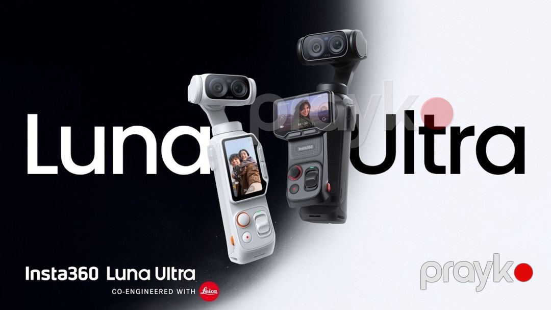 Insta 360 Luna Ultra Dual-Lens 8K Gimbal Camera — Səs texnikası, Bakı (3)