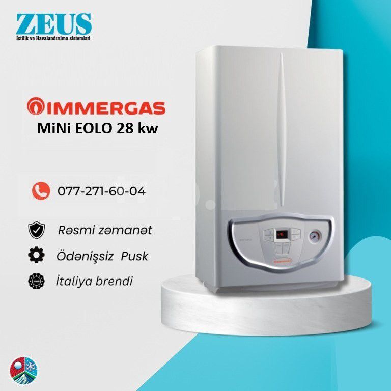 Kombi Immergas Mini Eolo 28 kw — Kombilər, Bakı