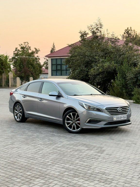 Hyundai Sonata, 2.4 L, 2015 il, 94 000 km — Avtomobillər, Ağsu (4)