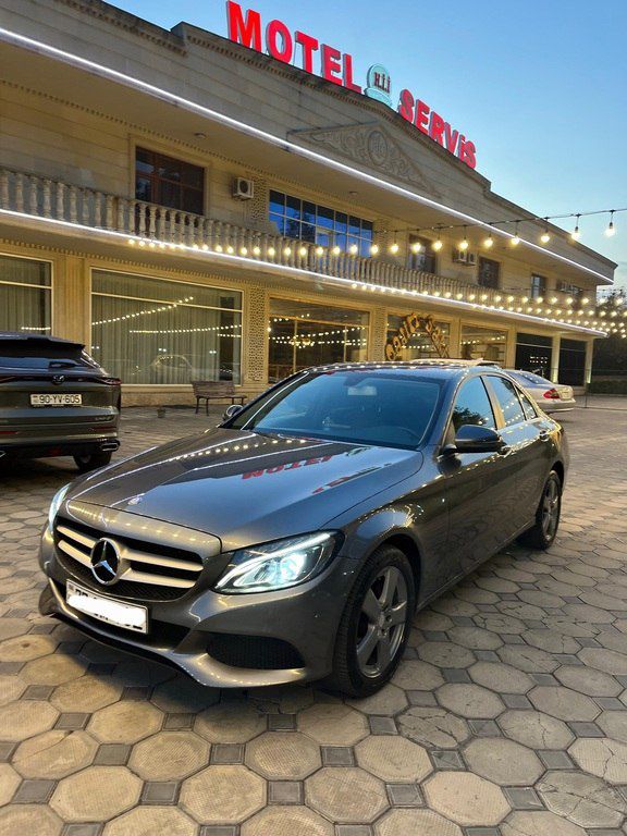 Mercedes C 180, 1.6 L, 2016 il, 130 000 km — Avtomobillər, Şəki (3)