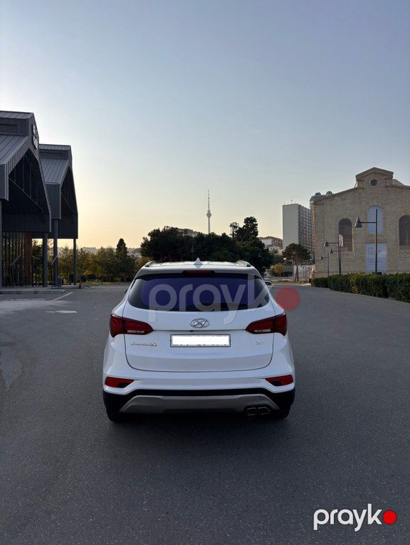 Hyundai Santa Fe, 2.0 L, 2017 il, 143 000 km — Avtomobillər, Bakı (3)