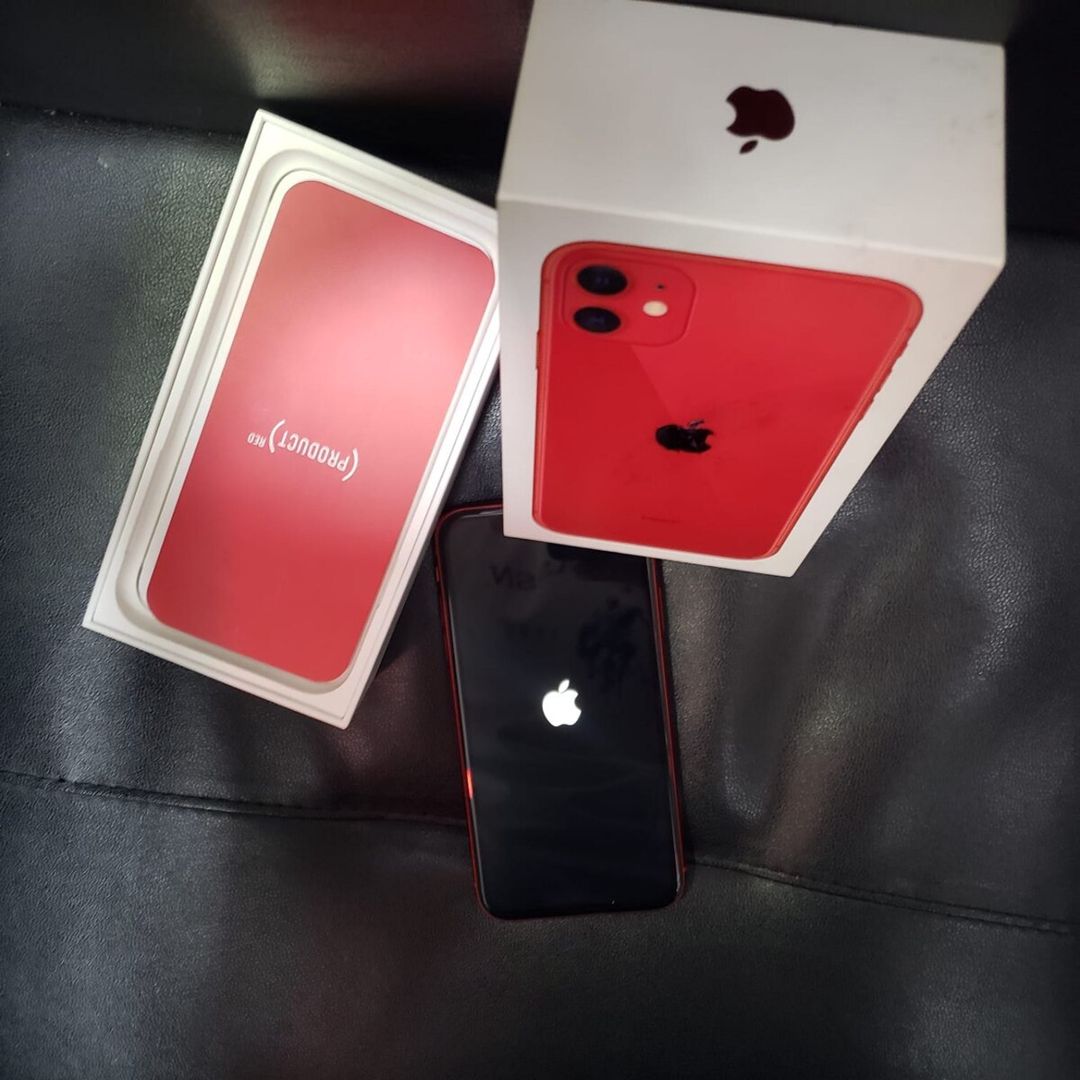 Apple iPhone 11 Red 64GB/4GB — Smartfonlar, Bakı (3)