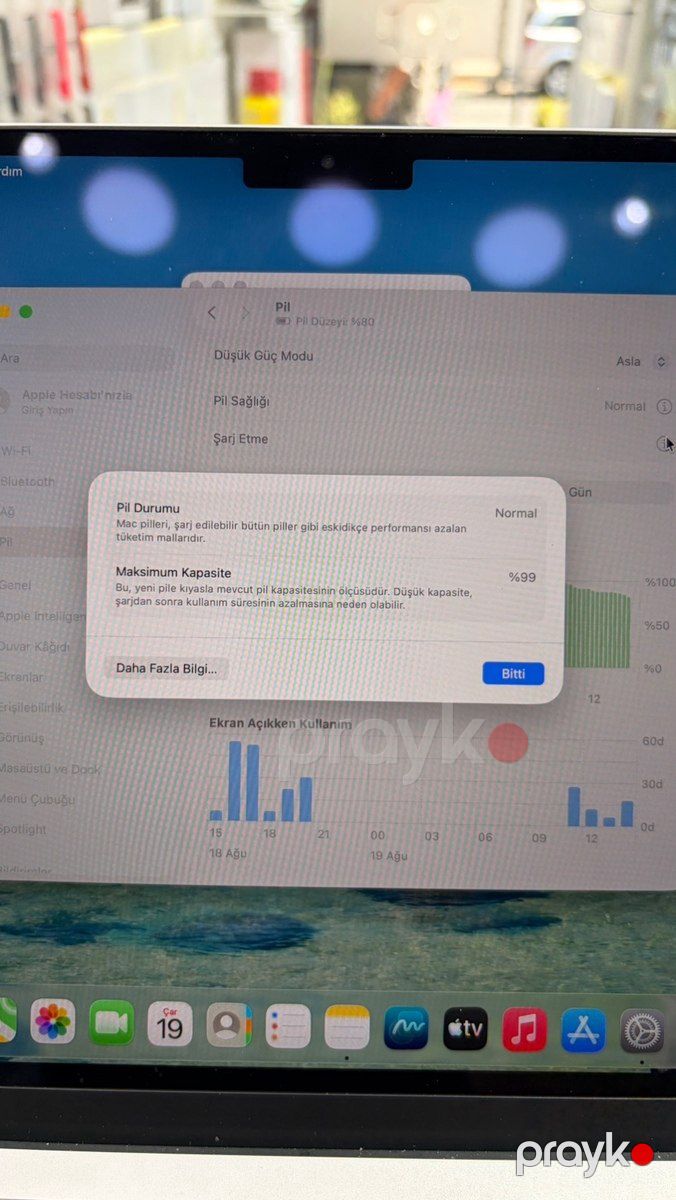 MacBook Air 13'Inch M4 16/256 GB Starlight — Noutbuklar, Bakı (6)