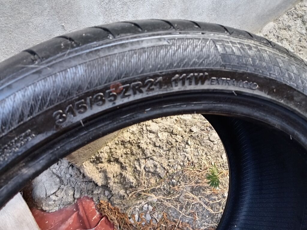 Avto şin – 315/35 ZR21 111W, Extra Load Məlumat: - Ölçü: 315/35 ZR21 — Təkərlər, Bakı (2)