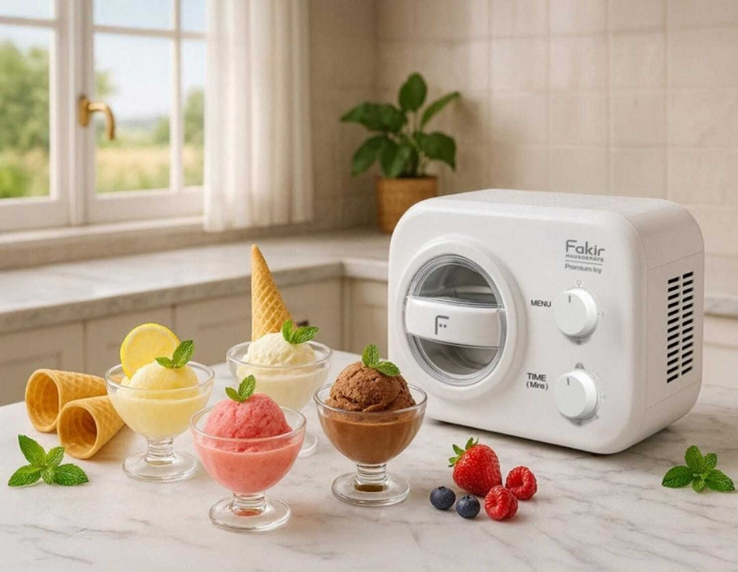 Fakir Premium Icy Dondurma Aparatı — Biznes və avadanlıq, Bakı (6)