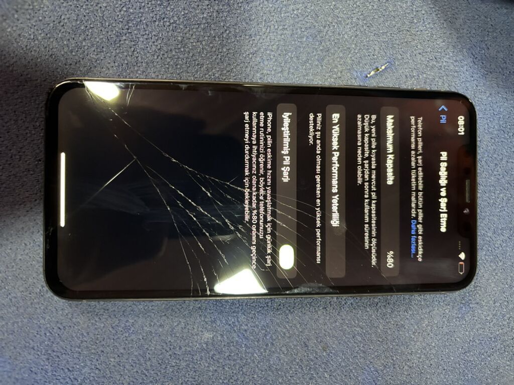 IPhone X, Ağ, Qırıq — Apple iPhone, Sumqayıt (3)