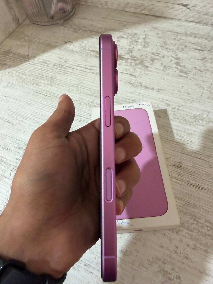 Apple iPhone 16 Pink 128GB/8GB — Smartfonlar, Bakı (3)