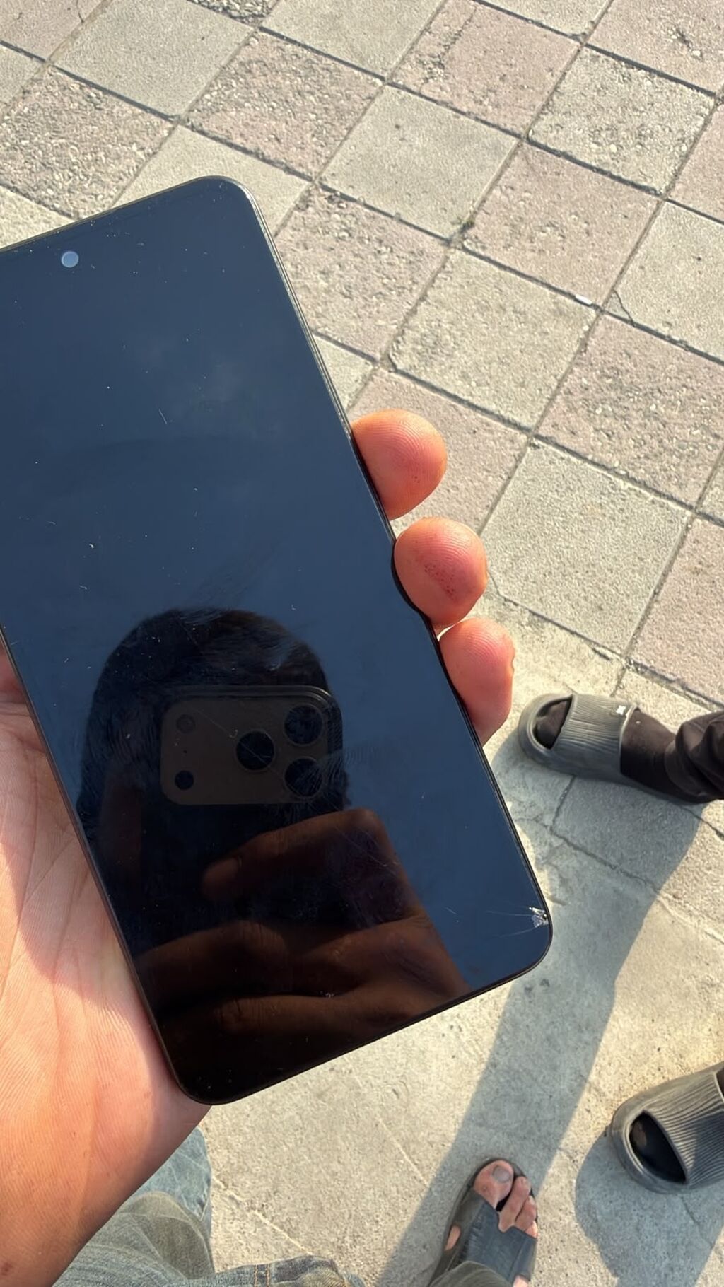 Redmi Note 12 Discovery, 128 GB, rəng - Mavi, Qırıq — Elektronika, Quba (3)