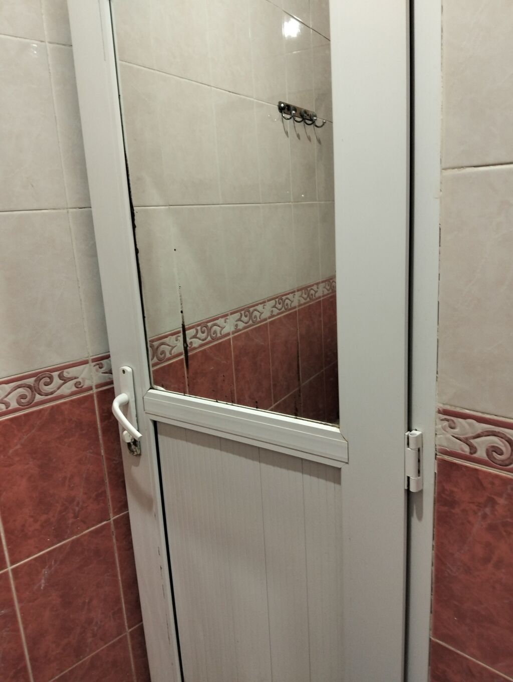 PVC tualet/hamam qapısı - Material: ağ rəngli PVC (plastik) profil — Mallar, Bakı (3)