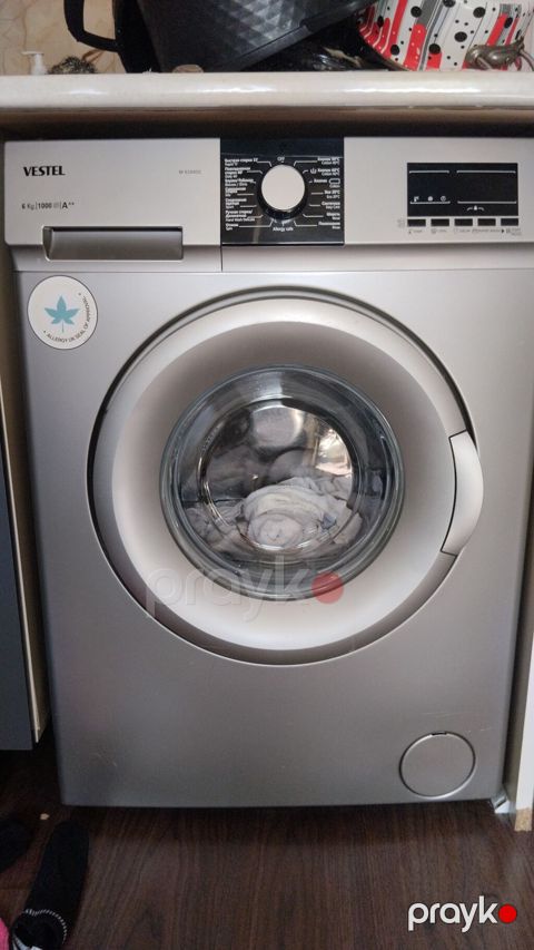 Paltaryuyan maşın Vestel, 6 kq, İşlənmiş, Avtomat, Qurutmasız