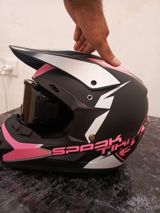Motokros/enduro üslubunda tam üzlü kask – SPARK TIKI dizaynı - — Avtomobil
