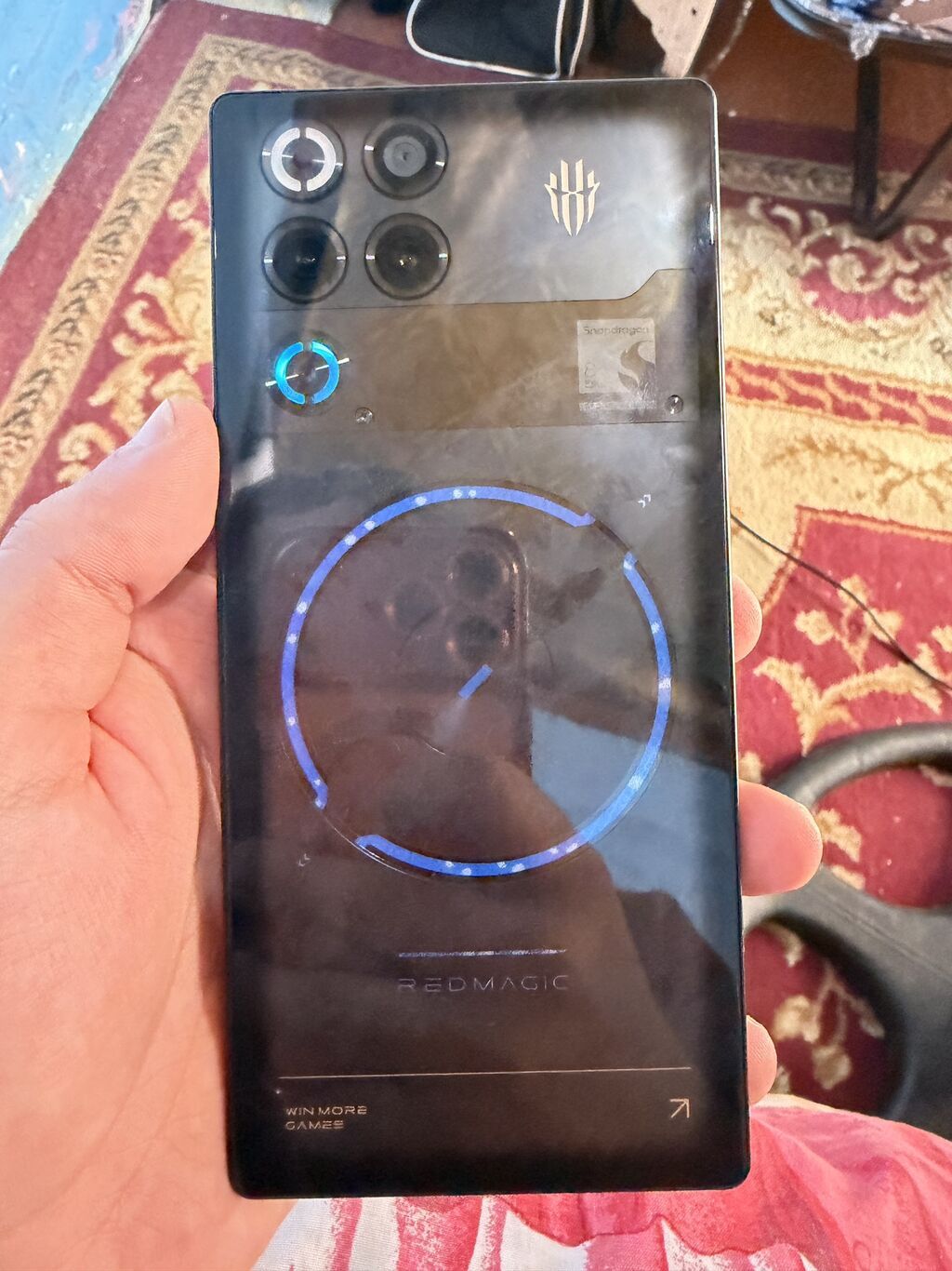 ZTE 512 GB, rəng - Boz, Barmaq izi, İki sim kartlı — Smartfonlar, Masazır (3)