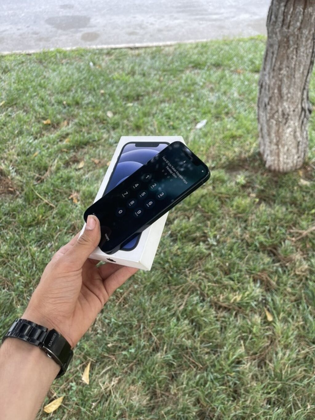 IPhone 12, 128 GB, Qara, Zəmanət, Face ID, Sənədlərlə — Apple iPhone, Bakı (4)