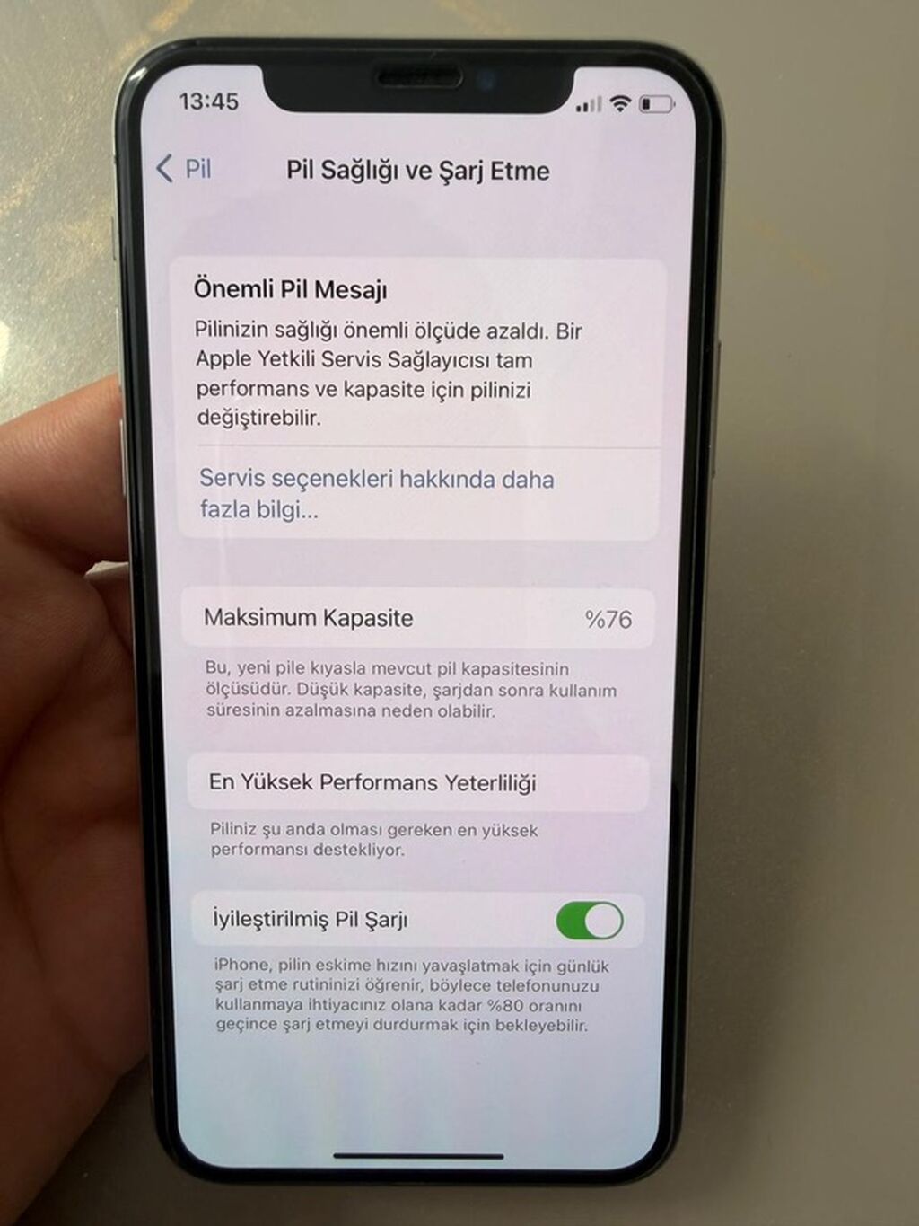 IPhone X, 256 GB, Gümüşü — Apple iPhone, Bakı (3)