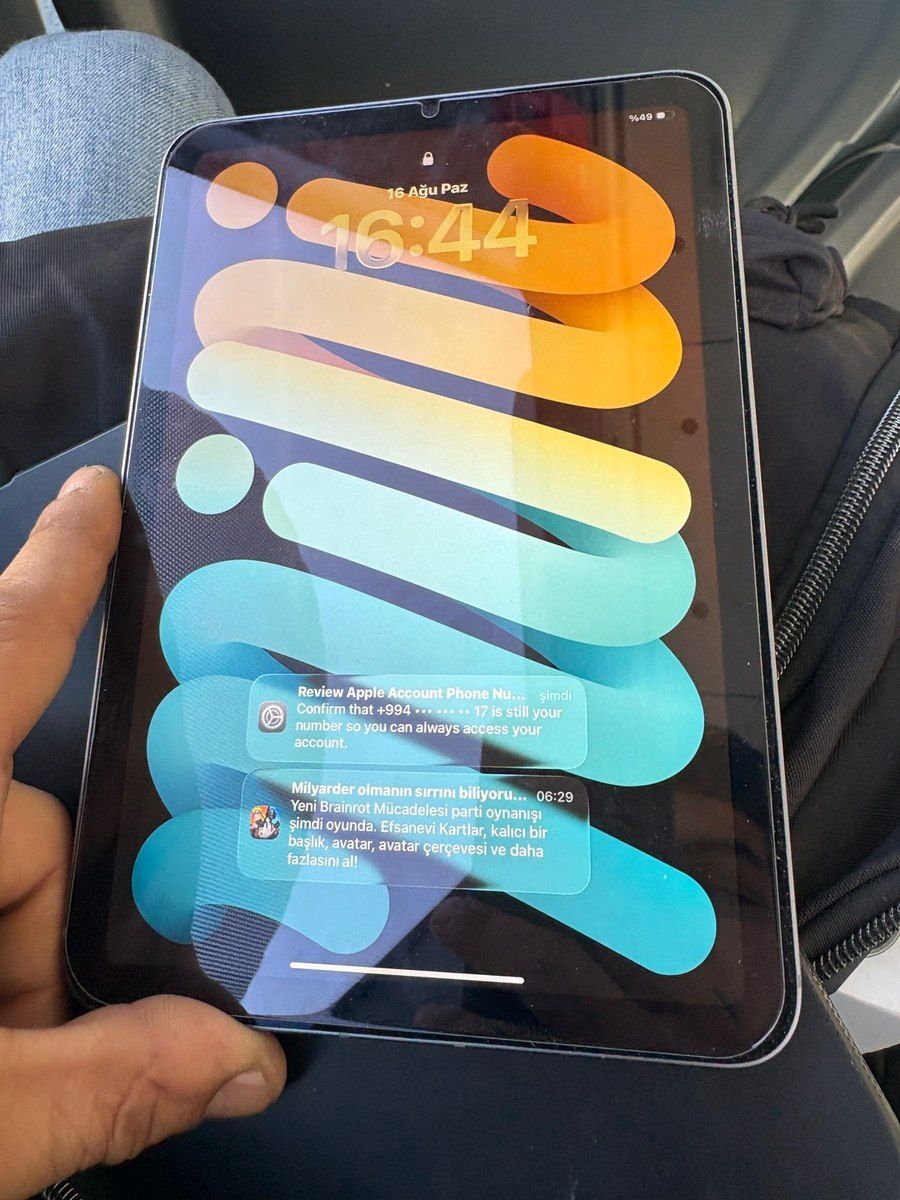 Apple iPad mini (2024) — Elektronika, Bakı (2)