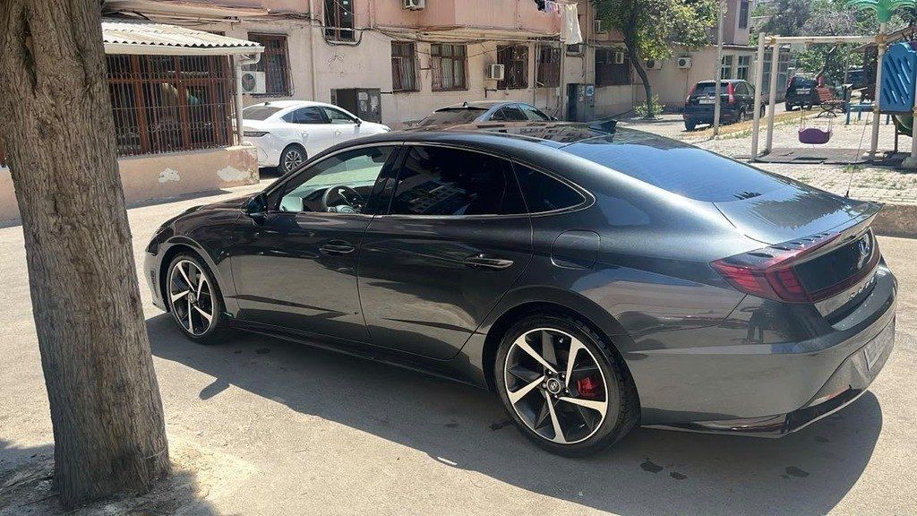 Hyundai Sonata, 1.6 L, 2022 il, 98 000 km — Avtomobillər, Bakı (8)
