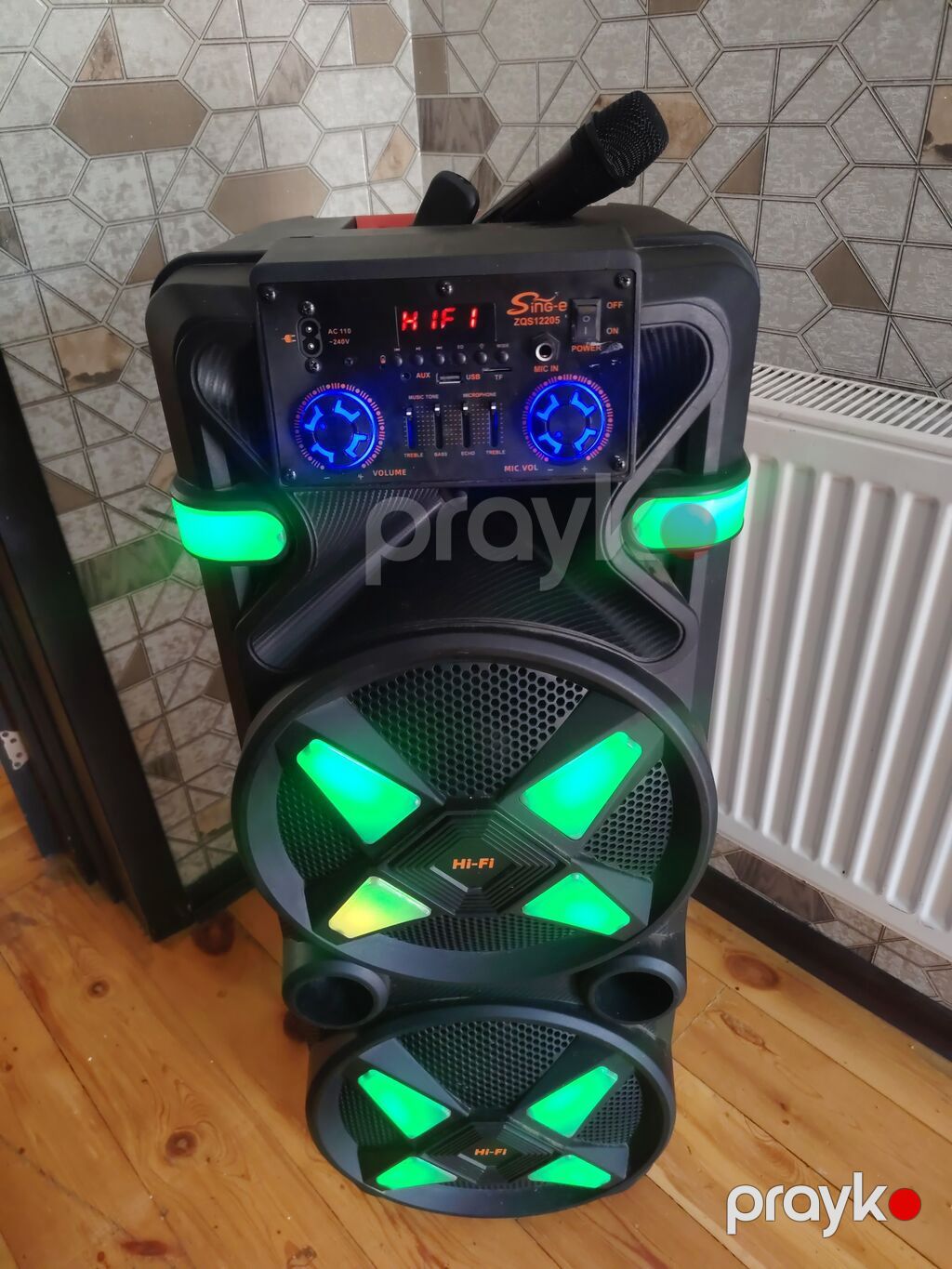 Səs gücləndirici/karaoke kolonka – Sing-e ZQS12205 - İnteqrə olunmuş — Elektronika, Bakı (2)