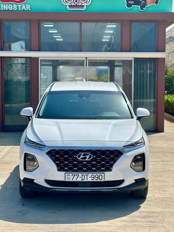 Hyundai Santa Fe, 2.0 L, 2019 il, 177 000 km — Avtomobillər, Bakı (3)