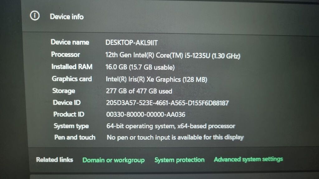 İşlənmiş ASUS Vivobook, 15.6 ", Intel Core i5, 512 GB, Pulsuz çatdırılma — Asus, Bakı (5)