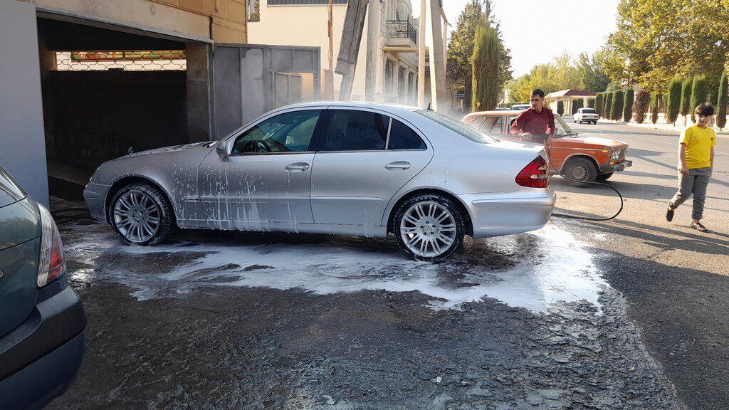 Mercedes E 270, 2.7 L, 2003 il, 450 238 km — Avtomobillər, Ağcabədi (3)