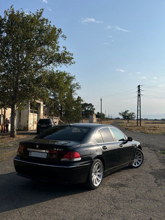 BMW 745, 4.4 L, 2003 il, 420 000 km — Avtomobillər, Gəncə (4)