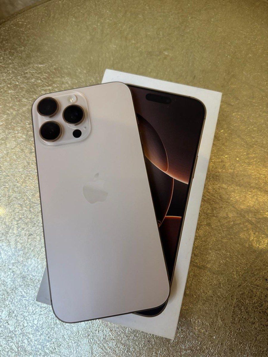 Apple iPhone 16 Pro Max Desert Titanium 256GB/8GB — Smartfonlar, Bakı (2)