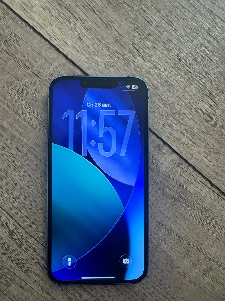 Apple iPhone 13 Blue 128GB/4GB — Smartfonlar, Bakı (3)