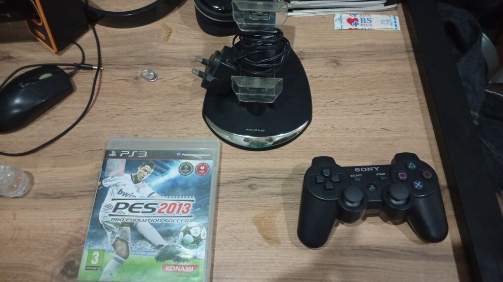 PS3 A-Class pult Pelican şarj stendi Pes 2013 disk ✅Hamısı işlek ve — Elektronika, Digah