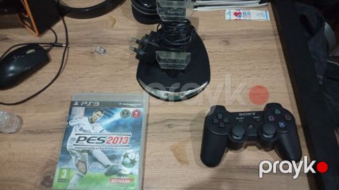 PS3 A-Class pult Pelican şarj stendi Pes 2013 disk ✅Hamısı işlek ve