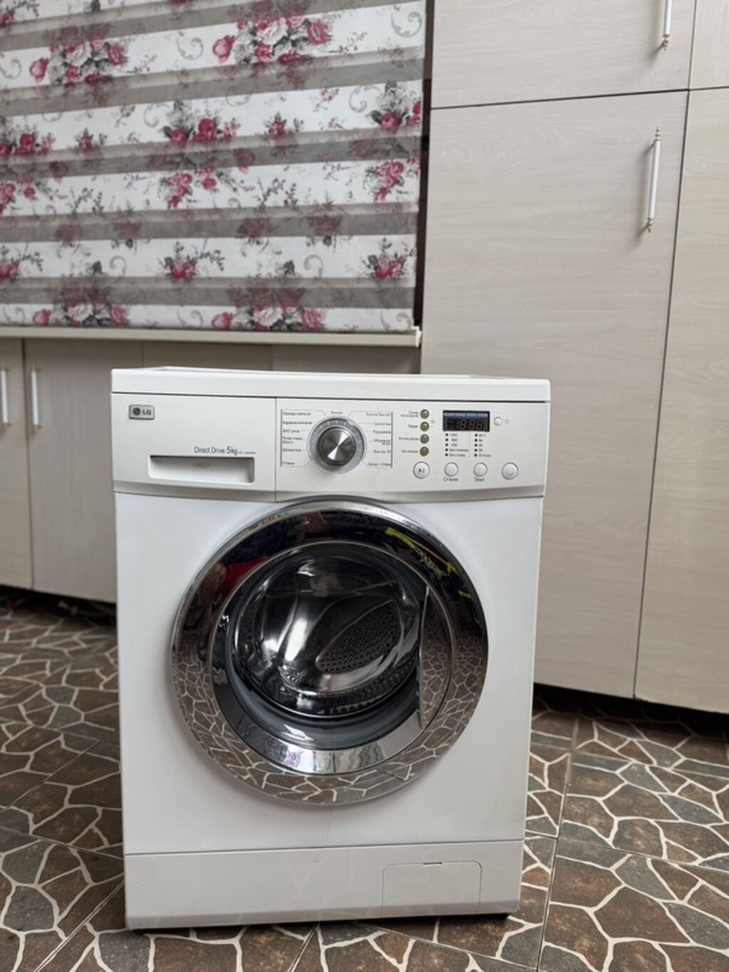 Paltaryuyan maşın LG, 6 kq, İşlənmiş, Avtomat, Qurutma var, Kredit yoxdur, Ödənişli çatdırılma — Paltaryuyan maşınlar, Bakı (5)