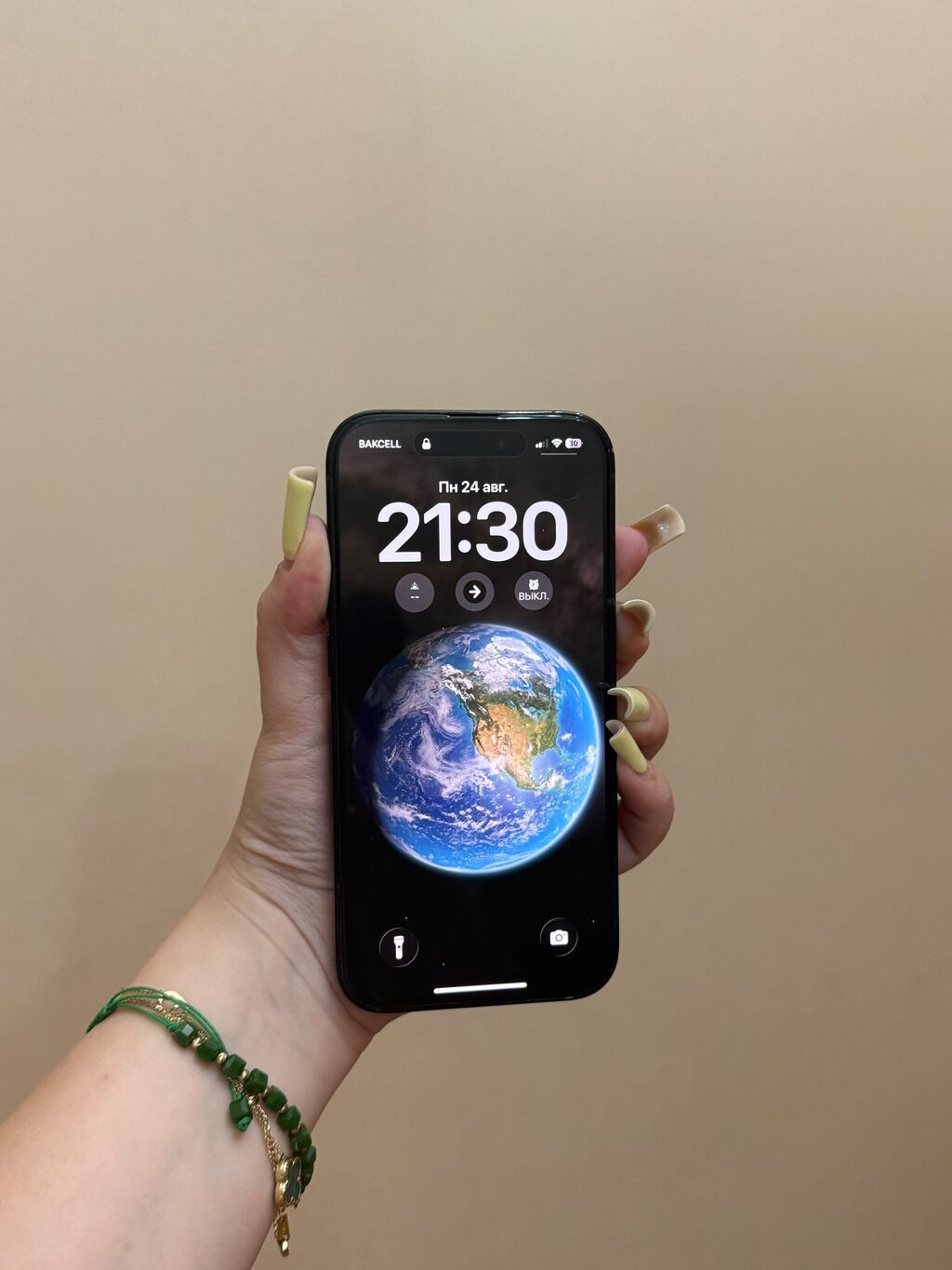 IPhone 14 Pro, 256 GB, Qara, Barmaq izi, Simsiz şarj, Face ID — Apple iPhone, Bakı (2)