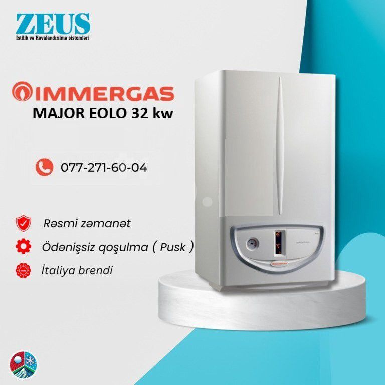 Kombi Immergas Major Eolo 32 kw — Kombilər, Bakı