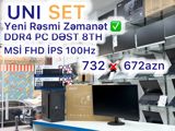 PC DDR4 8th 100Hz — Kompüterlər və noutbuklar
