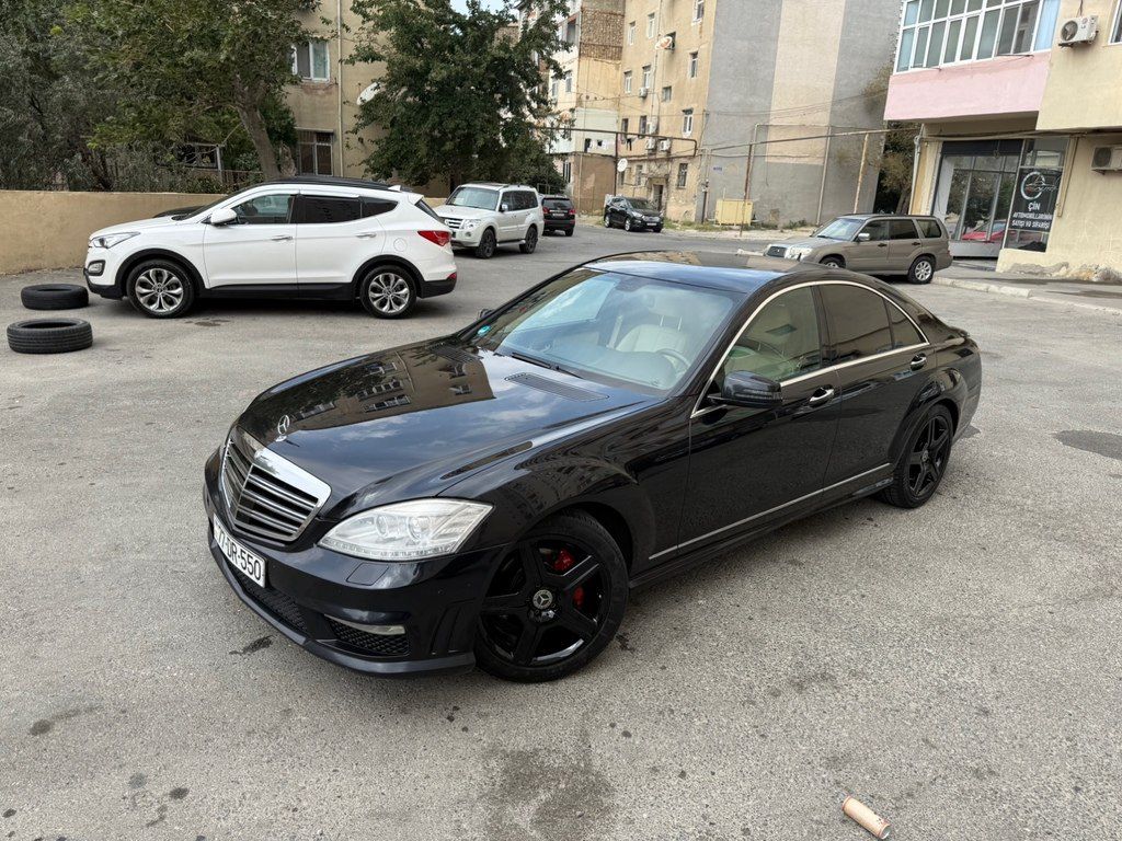 Mercedes S 350 4MATIC, 3.5 L, 2007 il, 252 000 km — Avtomobillər, Sumqayıt (3)