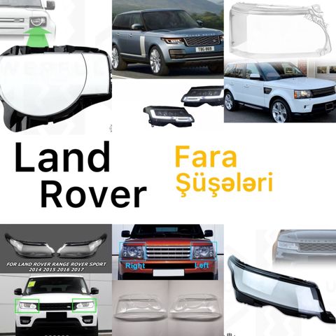 Land Rover fara şüşələri