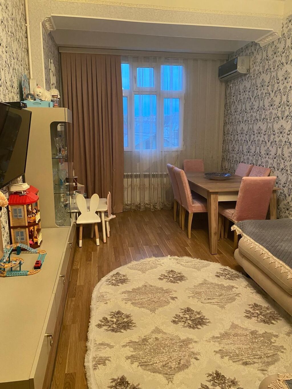 Təcili stol və 6 stul satılır — Mebel, Bakı (2)