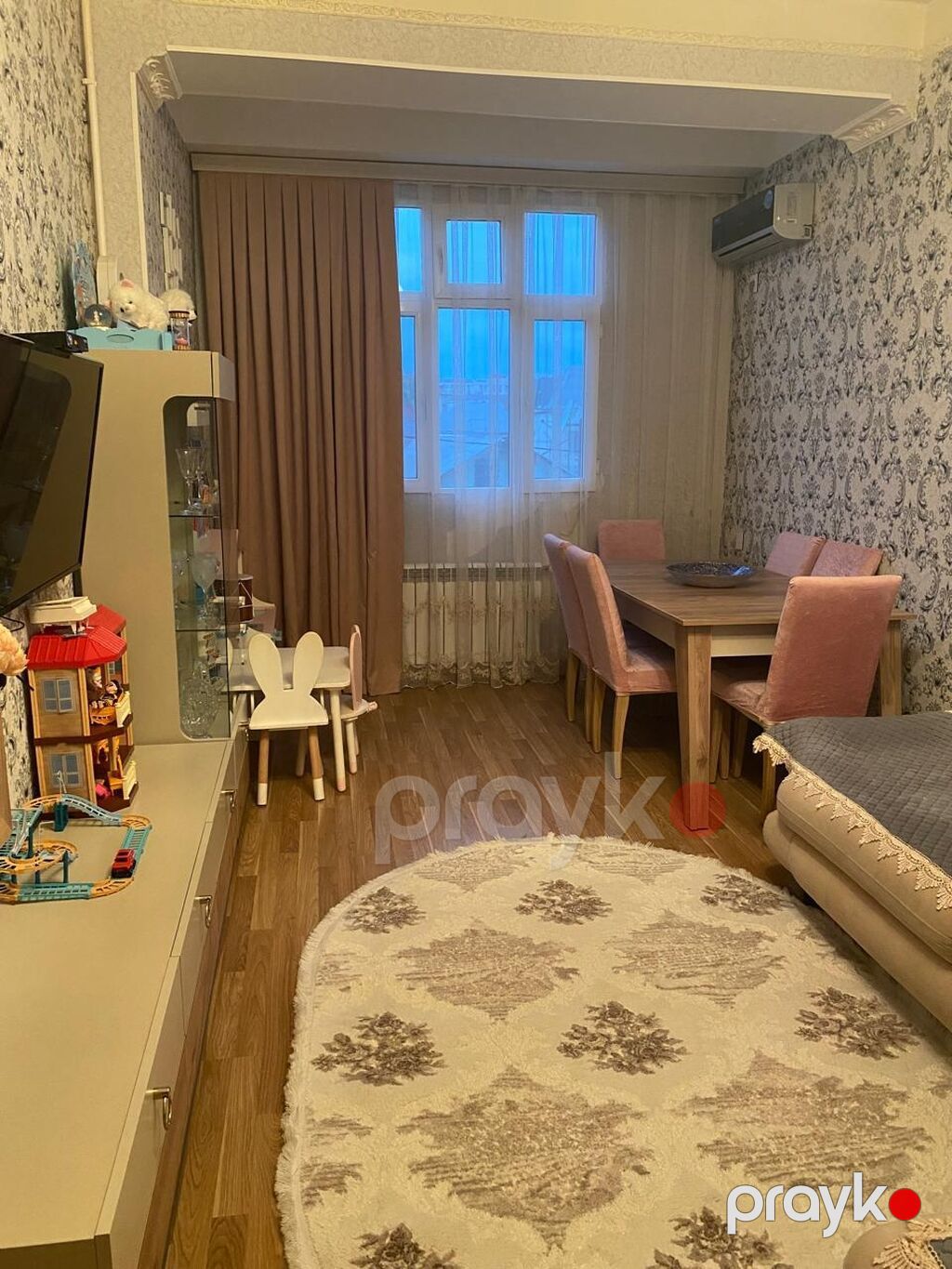 Təcili stol və 6 stul satılır — Mebel, Bakı (2)