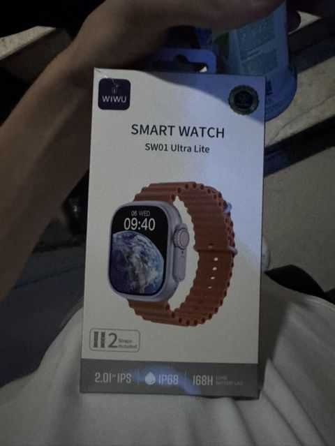 WIWU SW01 Ultra Lite smart saat WIWU markalı SW01 Ultra Lite modeli — Bakı