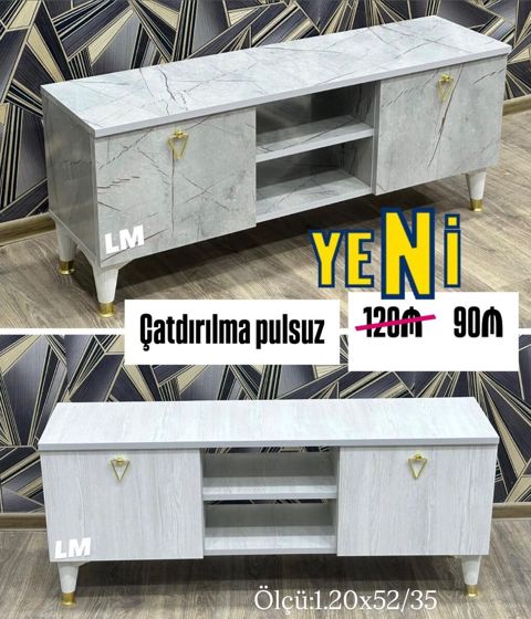 _*TV STEND / TV altı*_ Yeni və sifarişlə. Qiymət : *90₼*