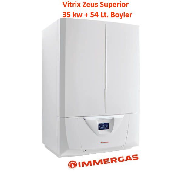 Kombi Yoğuşmalı İmmergas Vitrix Zeus Superior 35 kw — Kombilər, Bakı (3)