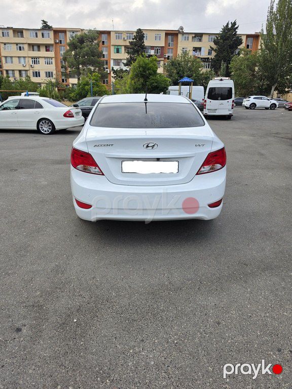Hyundai Accent, 1.4 L, 2016 il, 166 300 km — Avtomobillər, Bakı (2)